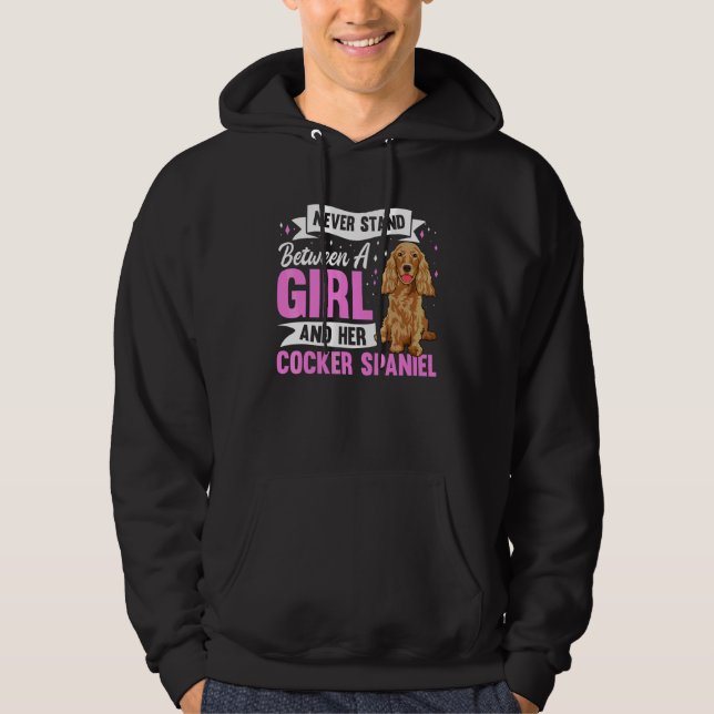 Cocker Spaniel Dog Outfit  Cocker Spaniel Hoodie (Front)