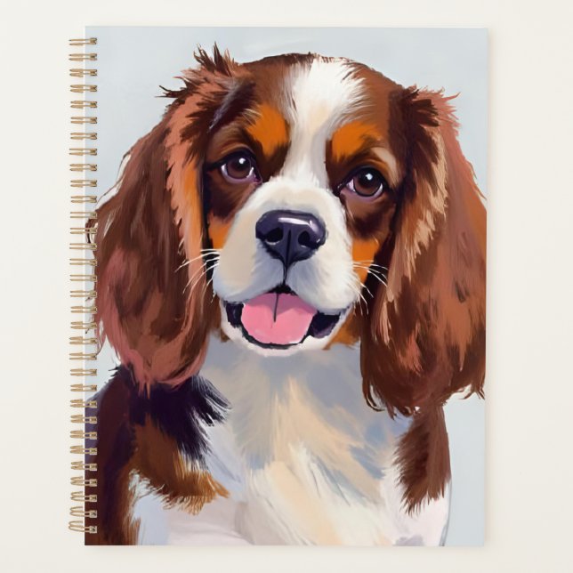 Cocker Spaniel | Dog Pet Painting Planner (Front)