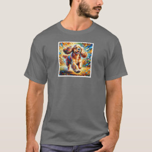 Cocker Spaniel Dog Portrait Acrylic Art Print Pet T-Shirt