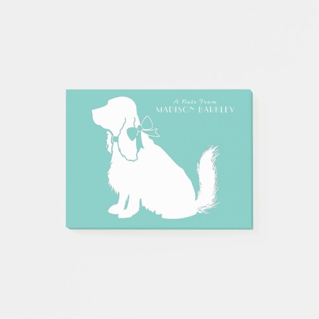 Cocker Spaniel Dog Puppy Post-it Notes (Front)