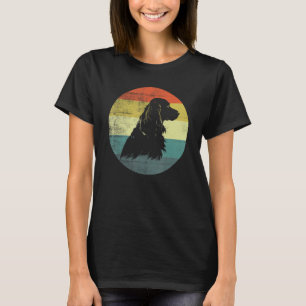Cocker Spaniel Dog Retro Design T-Shirt