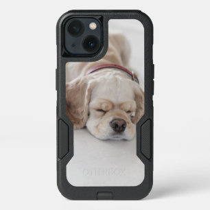 Cocker spaniel dog sleeping iPhone 13 case