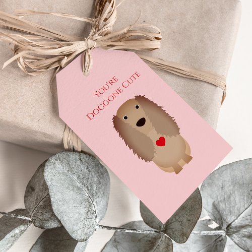 Cocker Spaniel Dog Valentine Valentines Day Gift Tags