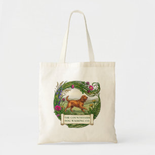Cocker Spaniel Dog Walker Trainer Tote Bag