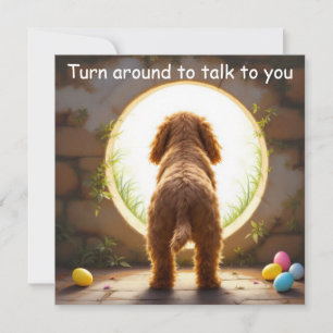 Cocker Spaniel - Easter  Holiday Card