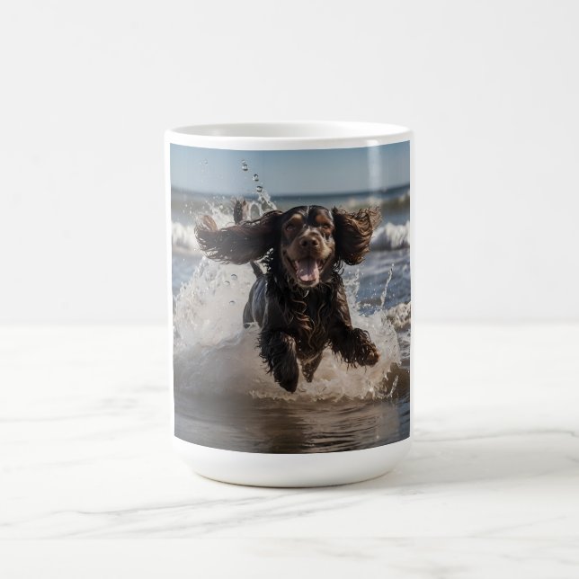 Cocker Spaniel Elegant Coffee Mug (Center)