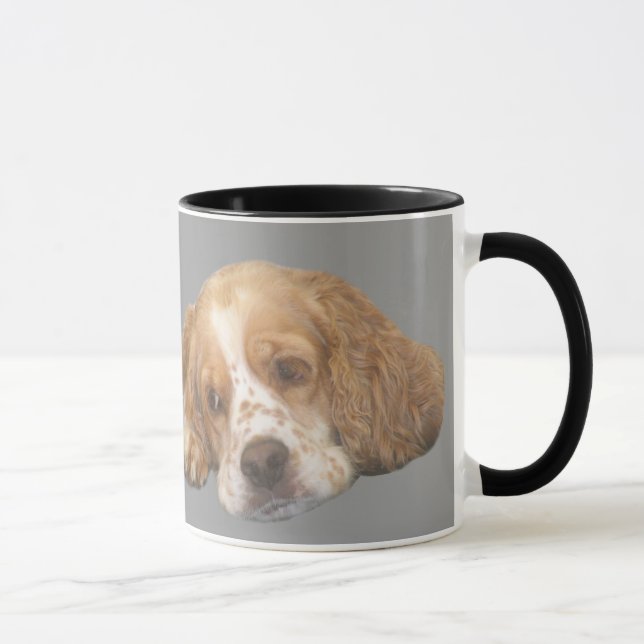 Cocker Spaniel Freckles Mug (Right)