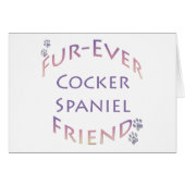 Cocker Spaniel Furever (Front Horizontal)