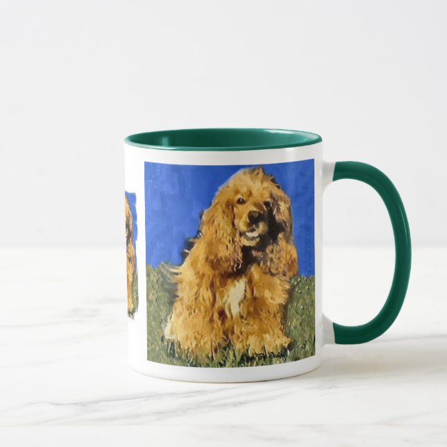 Cocker Spaniel Gifts Art Mugs (Right)