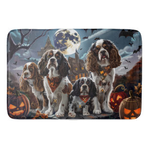 Cocker Spaniel Halloween Spooky Bath Mat