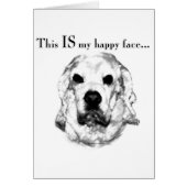 Cocker Spaniel Happy Face (Front)