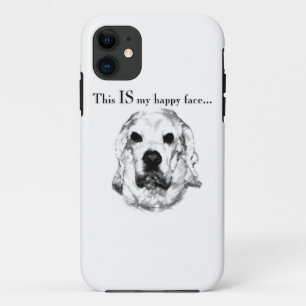 Cocker Spaniel Happy Face iPhone 11 Case