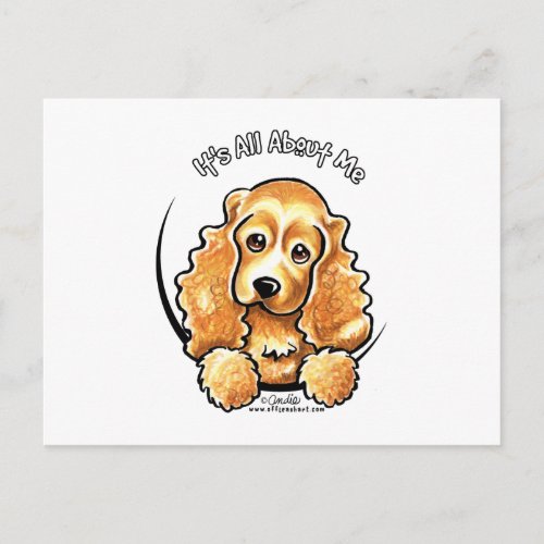 Cocker Spaniel IAAM Postcard