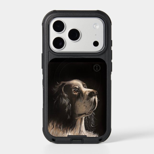 cocker spaniel iphone case  (Back)
