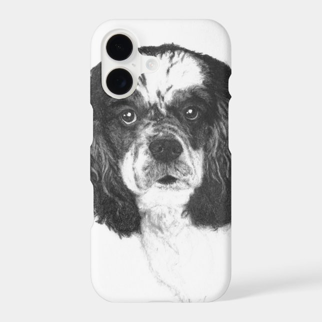 Cocker Spaniel Iphone Case (Back)