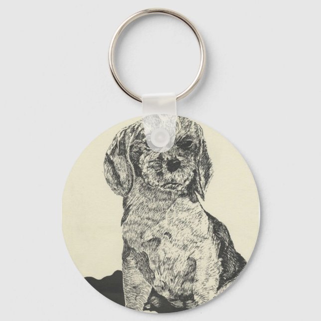 Cocker Spaniel Keychain (Front)