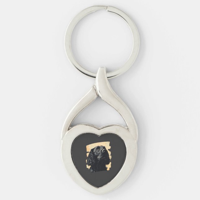 Cocker Spaniel  Keychain (Front)