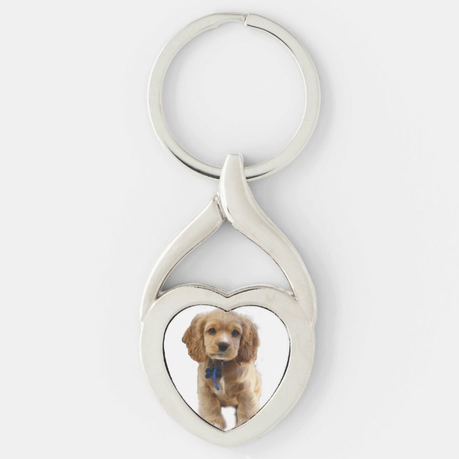 Cocker spaniel keychain (Front)
