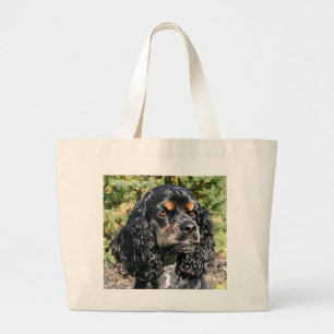 Cocker Spaniel Large Tote Bag