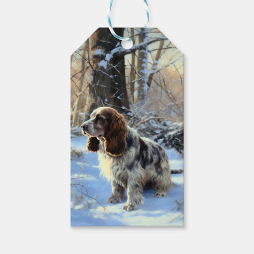 Cocker Spaniel Let It Snow Christmas  Gift Tags