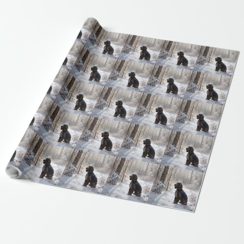 Cocker Spaniel Let It Snow Christmas  Wrapping Paper