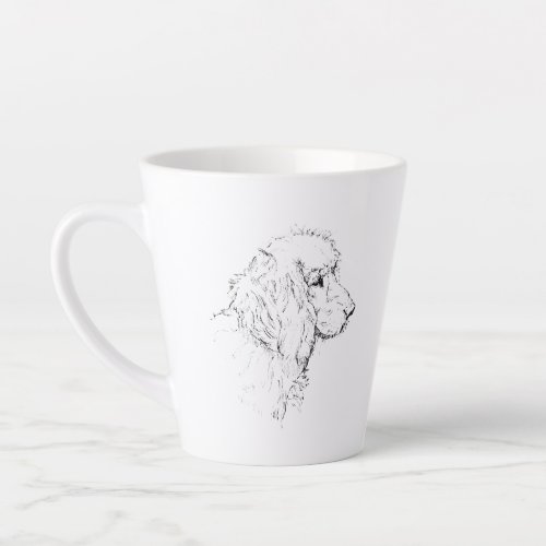 Cocker Spaniel – Line Art Sketch Dog Coffee Mug