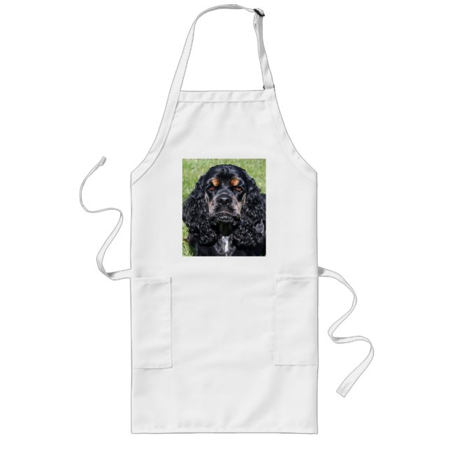 Cocker Spaniel Long Apron (Front)