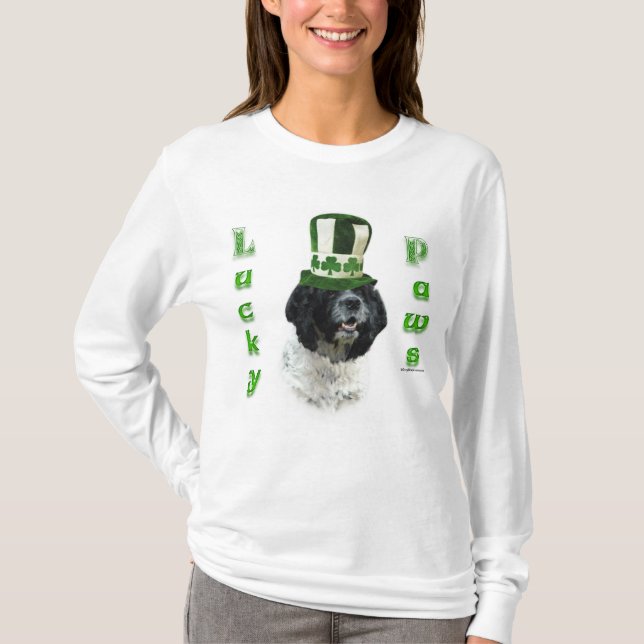 Cocker Spaniel Lucky Paws T-Shirt (Front)