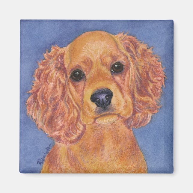 Cocker Spaniel Magnet - "Addie" (Front)