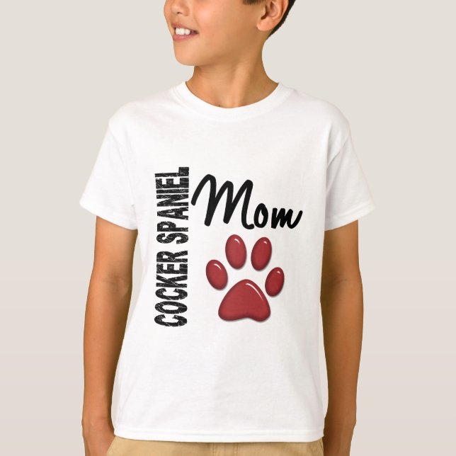 Cocker Spaniel Mom 2 T-Shirt (Front)