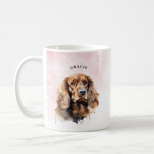 Cocker Spaniel Mugs (Left)