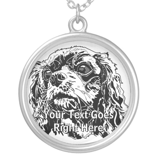 Cocker Spaniel Necklace (Front)