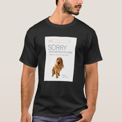 Cocker Spaniel Online Shop Ecommerce Seller 404 Do T_Shirt