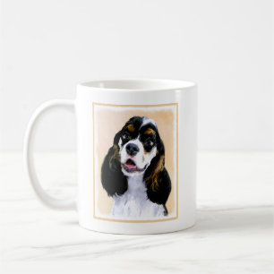 Cocker Spaniel (Parti) Painting - Original Dog Art Coffee Mug