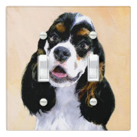 Cocker Spaniel (Parti) Painting - Original Dog Art