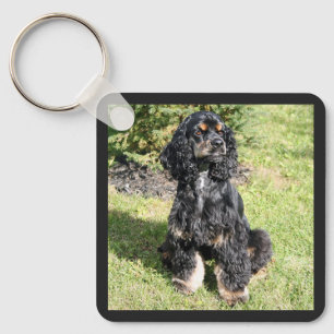 Cocker Spaniel Photo Keychain