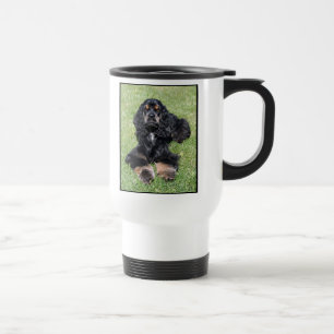 Cocker Spaniel Photo on TRavel Mug