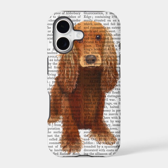 Cocker Spaniel Plain Iphone Case (Back)