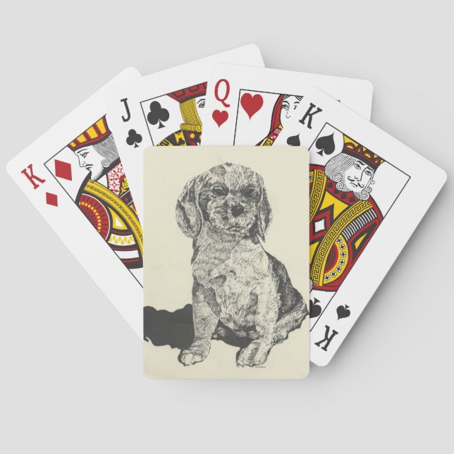 Cocker Spaniel Poker Playing cards (Back)