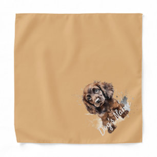 Cocker Spaniel puppy Bandana