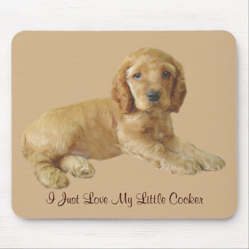 Cocker Spaniel Puppy Mousepad