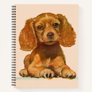 Cocker Spaniel puppy Notebook