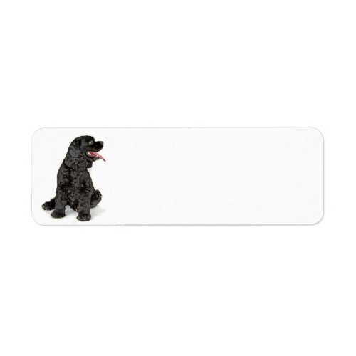 Cocker Spaniel Return Address Label