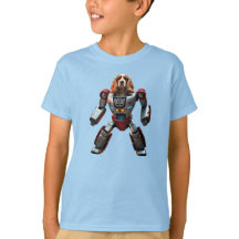 Cocker Spaniel Robot Kid's T-Shirt