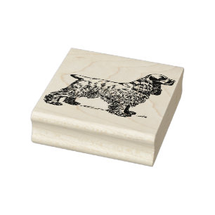 Cocker Spaniel Rubber Stamp