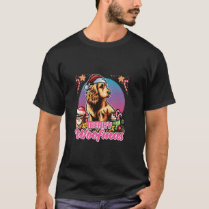 Cocker Spaniel Santa Claus Coffee Mug Merry Christ T-Shirt
