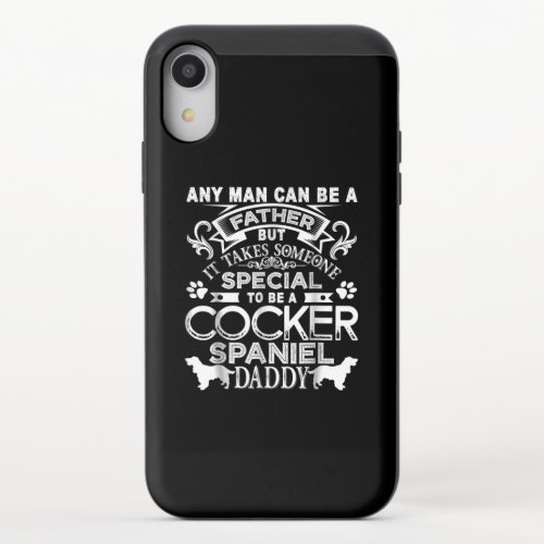 Cocker Spaniel  Special To Be A Cocker Spaniel Da iPhone XR Slider Case