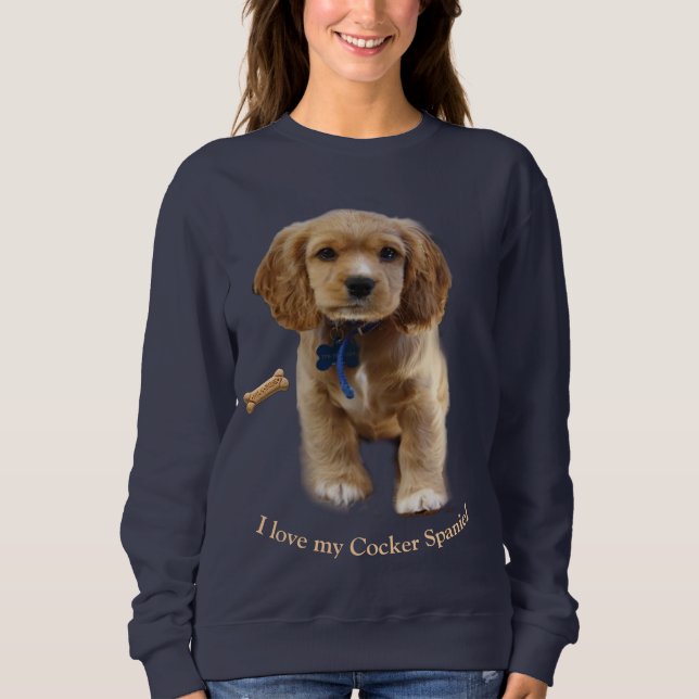 Cocker Spaniel Sweatshirt (Front)