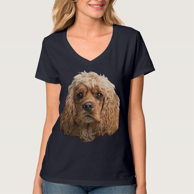  Cocker spaniel    T-Shirt (Front)