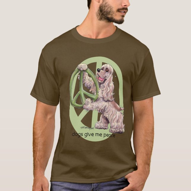 Cocker Spaniel T Shirt (Front)